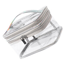 1St Waterdichte Transparante Make-Up PVC Voor Reis En Opslag