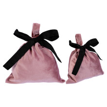 2St Kosmeettas Roze Polyester Voor En Opslag