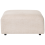Beliani Ottoman HEDE Fabric Light Beige 4