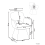 Beliani Dining Chair Swivel VALLBY Fabric Light Grey 3