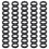 50St Plastic Lampsteun Ring Voor E12 Licht Houder 7