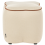 Beliani Pouffe JUNO Fabric Light Beige 4