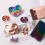 4St Nail Art Pallet Tray Multi Kleur Draagbare Ring 9