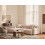 Beliani Modular Corner Sofa 3 Seater HEDE Fabric Light Beige Right Hand 2