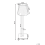 Beliani Table Lamp POMBEIRO Metal Black 3