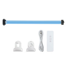 Moteur de Store Enrouleur Rechargeable Zigbee pour Tube de 37 mm et 38 mm. Compatible avec Tuya Zigbee pour la Commande Vocale Home B