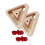 1set Climbing Triangle Fingerboard, Multifunctional Simulated Climbing Fingerboard, Reusable Home Gym Pull  Handle 2