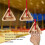 1set Climbing Triangle Fingerboard, Multifunctional Simulated Climbing Fingerboard, Reusable Home Gym Pull  Handle 4