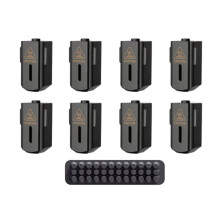 Nozzle Brush Kit for SPARKX I7 High-Temp Silicone Cover Maintenance Set Nozzle Cleaning Brush for 3D Printer