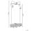 Beliani Coat Stand ROUSSILION with Shelf with Wheels Black 3