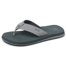 (11 UK, Grey) Reef Mens The Layback Summer Beach Pool Sandals Thongs Flip Flops