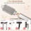 3X Round Volumizing Brush for  Flex Style Attachment, Round Brush Compatible for  Flexstyle 9