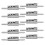 Clipes de Clipboard com Alavanca em Pacote com 10, Grampos de Aço Niquelado de 8 Polegadas para Placas de Escrita DIY 1
