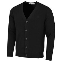 (XXL, Black) Calvin Klein Mens 2026 Blackthorn V-Neck Soft Classic Golf Cardigan