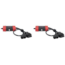 2X 24V to 12V Truck Adapter for Thinkdiag OBD2 Scanner, Heavy Duty Converter Tool for Launch Truck, Diagnostic Connector