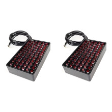 2X F1 Brake Light Rear Automotive Tail 3rd Stop Lampwith Flashing Warning Signal 72 LED Brake Light for SUV Motorcycle B
