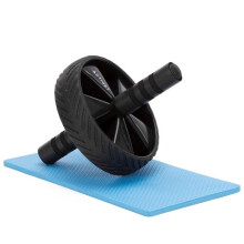 ACTIGET Une roue, un rouleau d'exercice avec un tapis, un rouleau pour exercer les muscles abdominaux