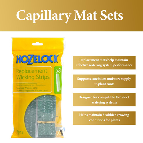 Hozelock Hozelock Capillary Mat Set Replacement Watering 2 Pack 1