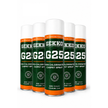 (Pack of 5) Gekko Spray Adhesive G25 500ML Non Chlorinated Carpet Spray