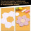 600 Moldes de Papel para Patchwork, Moldes de Patchwork com Formas Hexagonais 5