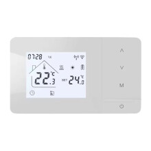 For Gas Boiler Thermostat Wireless Temperature Controller with for Alexa & Home for Heating/Cooling Systems