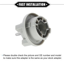 3 Stück Blinker-Glühbirnen-Sockellampe für SL W124 R129 W140 W202 W168 A0008269582 Zubehör