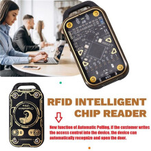 RFID Chip Reader Chameleon Ultra Card Emulator NFC Duplicator ID IC Card Decode+4XCUID Keychain/Card