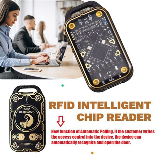 RFID  Chip Reader Chameleon Ultra  Card Emulator NFC Duplicator ID IC Card Decode+4XCUID Keychain/Card