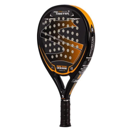 Raquette de padel Softee Pro Master Evolution - noir/orange 1