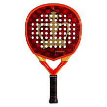 Raquette de padel - BLACK CROWN - Gladius ForCe - AluCarbone 18K+Carbone 3K - Noyau Hard EVA - 350-370 g