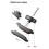 Universal Metal Arm Clamp Bracket for  Paste Camera Mount Paste Suction Base for 5