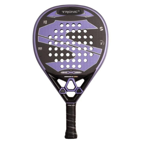 Raquette de padel Softee Trionic Fiber Nano - violet
