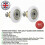 Single Shower Screen Door Rollers wheels 20mm dia 2