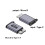 2PCS Micro B Male to Type C Female Adapter Type-C USB3.0 Micro B Adapter for External Hard Drive Disk HDD Cable Adapter 8