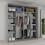 MN Furniture Stylish Sliding Doors Mirrored Wardrobes Grey 203cm 2