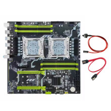 X99 Dual-Socket Motherboard LGA2011-3 Gigabit Ethernet M.2 NVMe Support 8xDDR3 Maximum 256GB X992D3 Motherboard