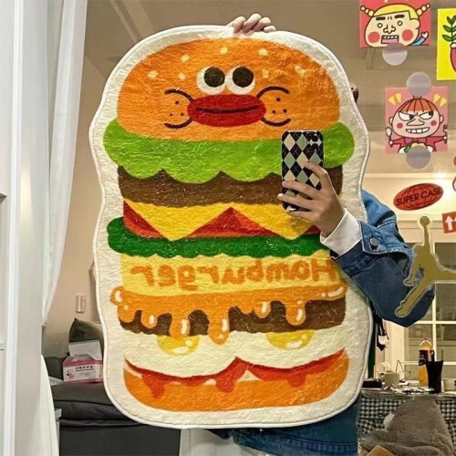 (Fries)Household Nonslip Floor Cover With Printed Pattern And Absorbent Surface 1