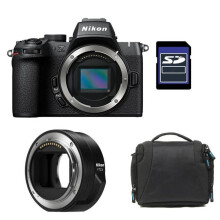 NIKON Z50 II NU + Sac + Carte SD 8 Go + Adaptateur FTZ II