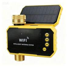 WIFI Solar Irrigation Timing Controller Solar Outdoor Water Timer Automatic Irrigation System for Garden Tap Valve