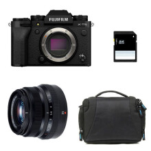 FUJIFILM X-T5 NOIR + 35mm f/2 WR + Sac + Carte SD 8 Go