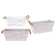 3St Ijzeren Bloempotset Voor Vetplanten En Decor