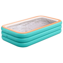 Large Family Inflatable Swimming Pool Thick PVC Garden Backyard Paddling Pool