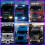 LED Devil Eyes Light for Cars Trucks, 2PCS App Controlled Car Window LED Display with Remote Control, Custom Text Animation Windshield Decor Light 3