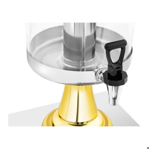 Distributore di succo - HELLOSHOP26 - 2 x 8 litri - Inox e Plastica - 2 rubinetti - Multicolore 1