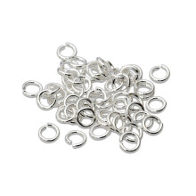 (6.0mm, 50) Sterling SIlver Open Jump Rings 3mm-6mm Diameter