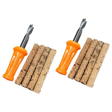 High Vis Orange Drill Set for Carp Fishing 4mm(0.16") Bits with Safety Wooden Handle