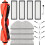 Accessory Replacement for  S40C E101 Vacuum Cleaner Replacement Part, Main Brush,Wipes,Side Brushes,Filters 1