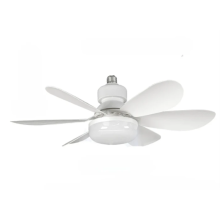 LED Ceiling Fan Light Dimmable Living Room Lamp Remote Control Color Changing