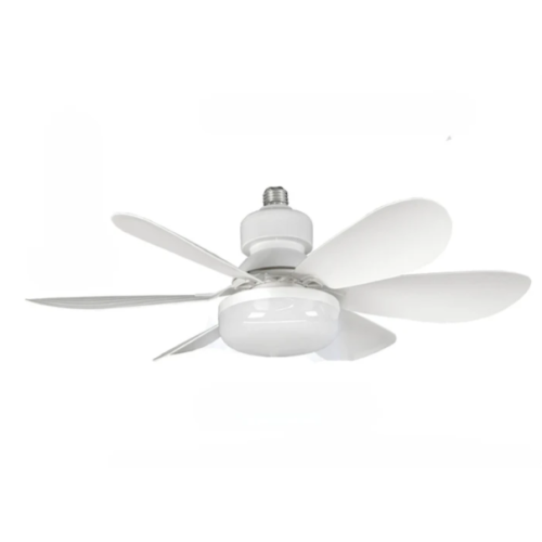 LED Ceiling Fan Light Dimmable Living Room Lamp Remote Control Color Changing