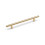 (160mm Handle) Gold Brass T Bar Cabinet Handles 1